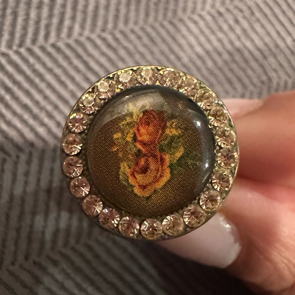 Vintage Look Michal Negrin adjustable ring